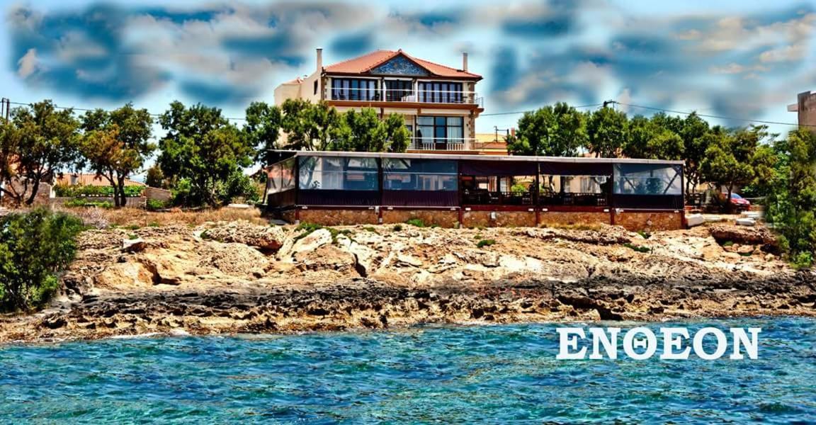 Entheon Rooms Marathopoli Bagian luar foto